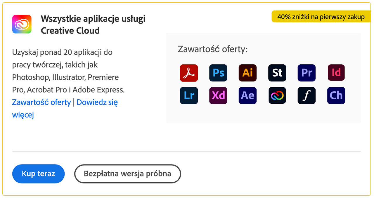Adobe Creative Cloud - czy warto? | Fotografia Stockowa