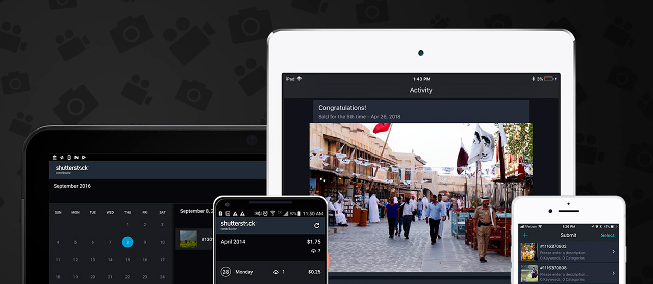 Aplikacje mobilne banków zdjęć - Shutterstock | Fotografia Stockowa