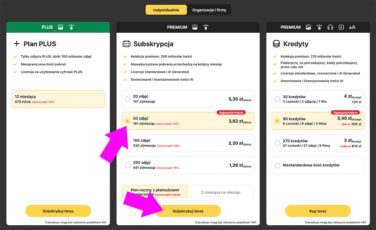 123RF Cennik | Fotografia Stockowa